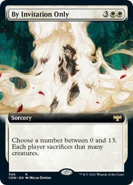 Image for By Invitation Only (Extended Art) (Innistrad: Crimson Vow) (346) - Magic: The Gathering