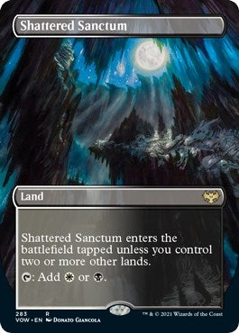 Image for Shattered Sanctum (Borderless) (Innistrad: Crimson Vow) (283) - Magic: The Gathering