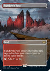 Image for Sundown Pass (Borderless) (Innistrad: Crimson Vow) (285) - Magic: The Gathering