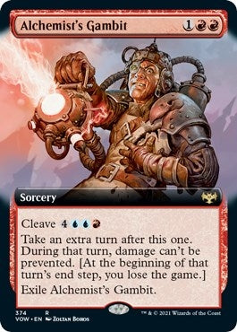 Image for Alchemist's Gambit (Extended Art) (Innistrad: Crimson Vow) (374) - Magic: The Gathering