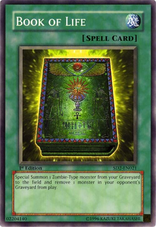Image for Book of Life (Structure Deck: Zombie Madness) (SD2-EN021) - YuGiOh