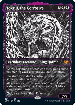 Image for Toxrill, the Corrosive (Showcase) (Innistrad: Crimson Vow) (321) - Magic: The Gathering