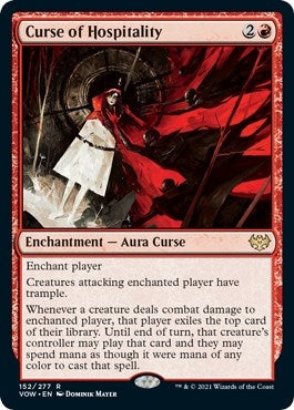 Image for Curse of Hospitality (Innistrad: Crimson Vow) (152) - Magic: The Gathering