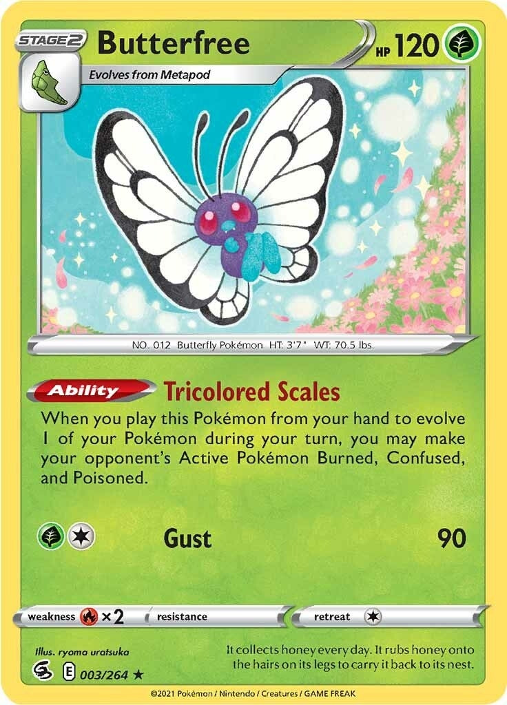 Image for Butterfree (SWSH08: Fusion Strike) (003/264) - Pokemon