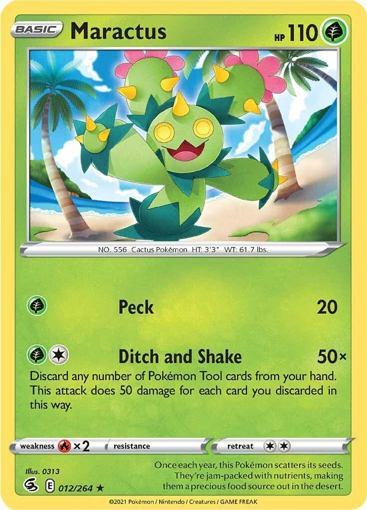 Image for Maractus (SWSH08: Fusion Strike) (012/264) - Pokemon