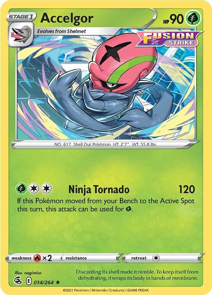 Image for Accelgor (SWSH08: Fusion Strike) (014/264) - Pokemon