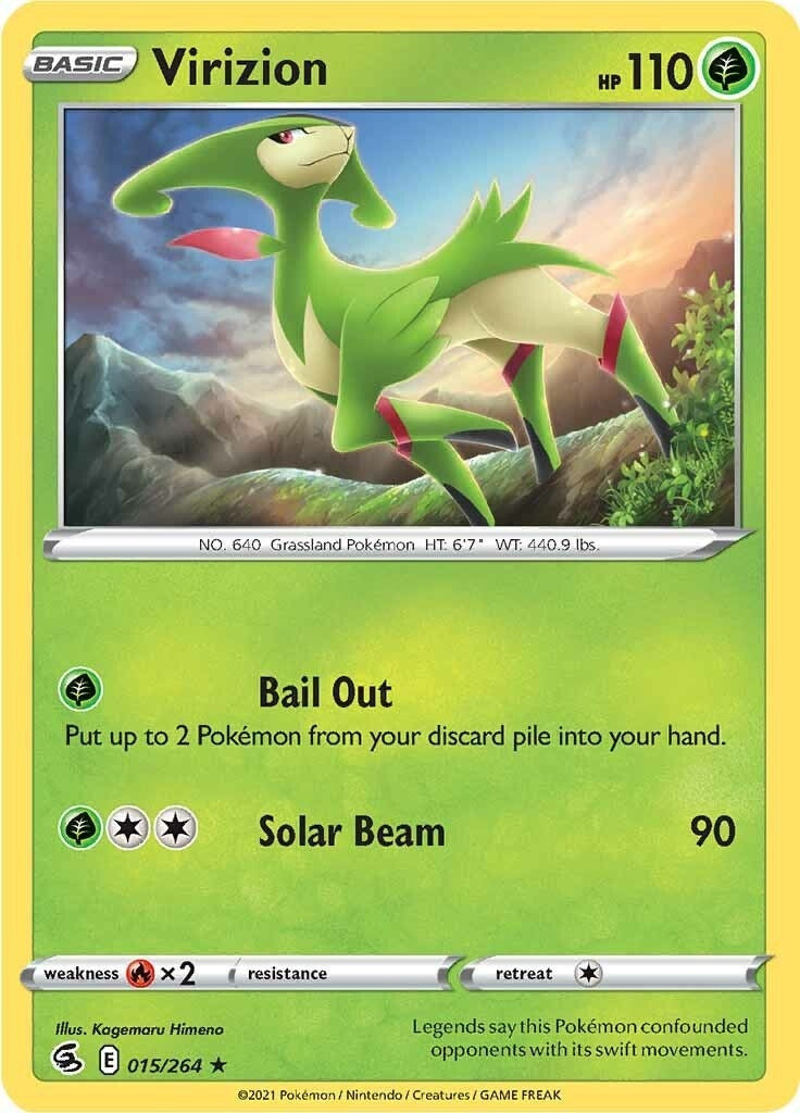 Image for Virizion (SWSH08: Fusion Strike) (015/264) - Pokemon