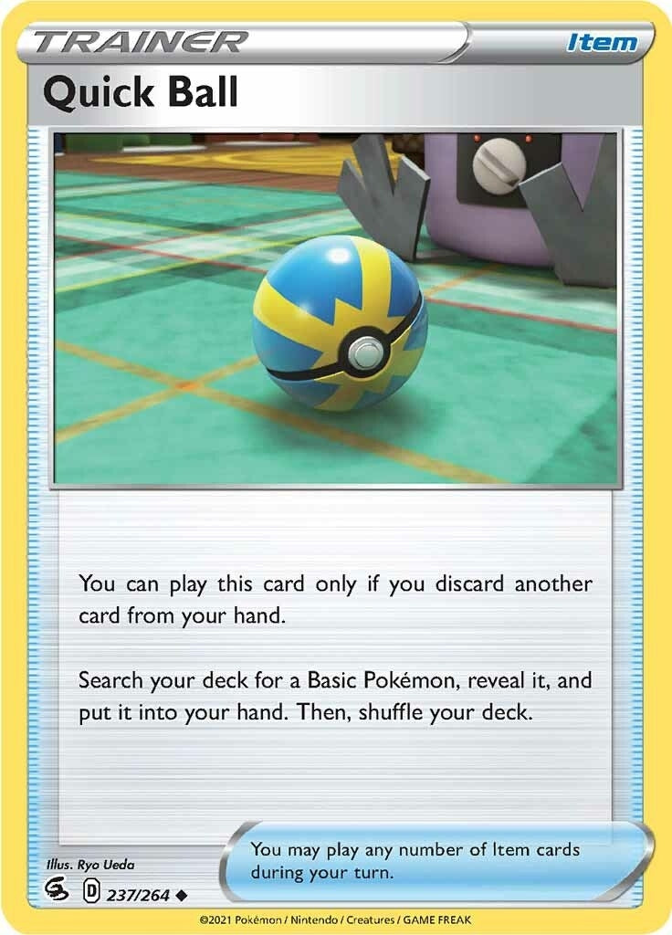 Image for Quick Ball (SWSH08: Fusion Strike) (237/264) - Pokemon