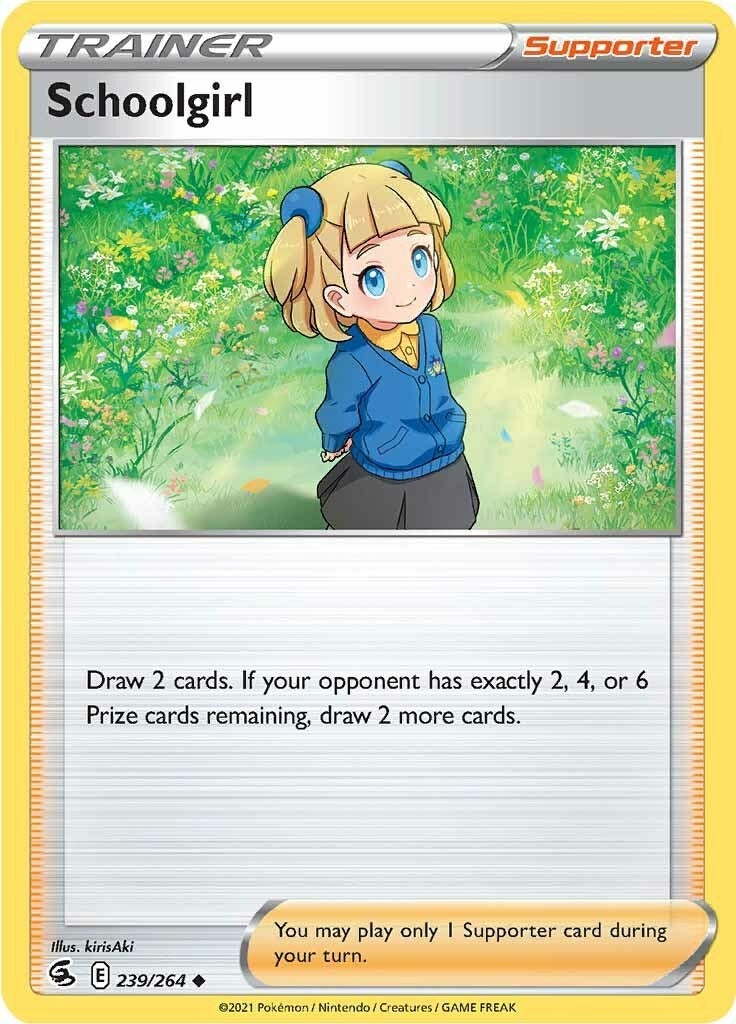 Image for Schoolgirl (SWSH08: Fusion Strike) (239/264) - Pokemon