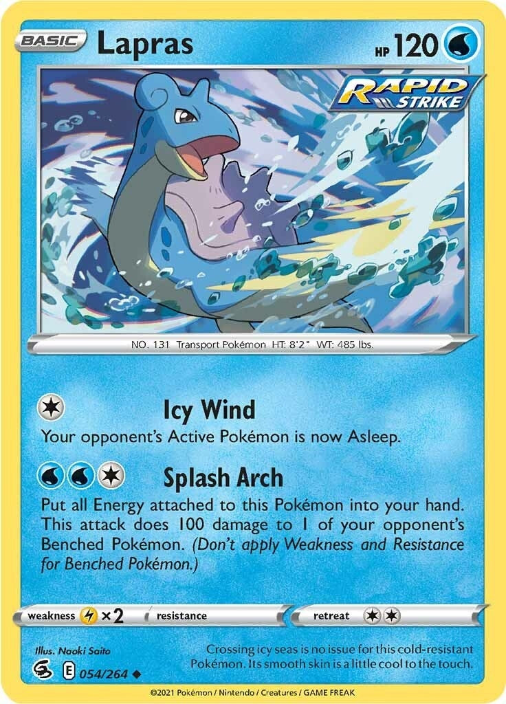 Image for Lapras (SWSH08: Fusion Strike) (054/264) - Pokemon