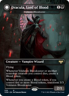 Image for Dracula, Lord of Blood - Voldaren Bloodcaster (Innistrad: Crimson Vow) (338) - Magic: The Gathering