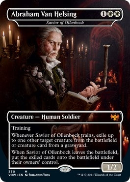 Image for Abraham Van Helsing - Savior of Ollenbock (Innistrad: Crimson Vow) (330) - Magic: The Gathering