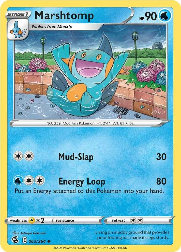 Image for Marshtomp (SWSH08: Fusion Strike) (063/264) - Pokemon