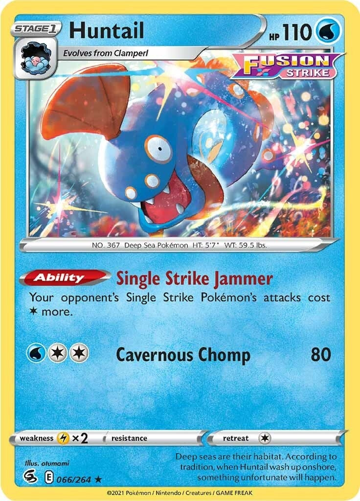 Image for Huntail (SWSH08: Fusion Strike) (066/264) - Pokemon