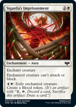 Image for Sigarda's Imprisonment (Innistrad: Crimson Vow) (35) - Magic: The Gathering