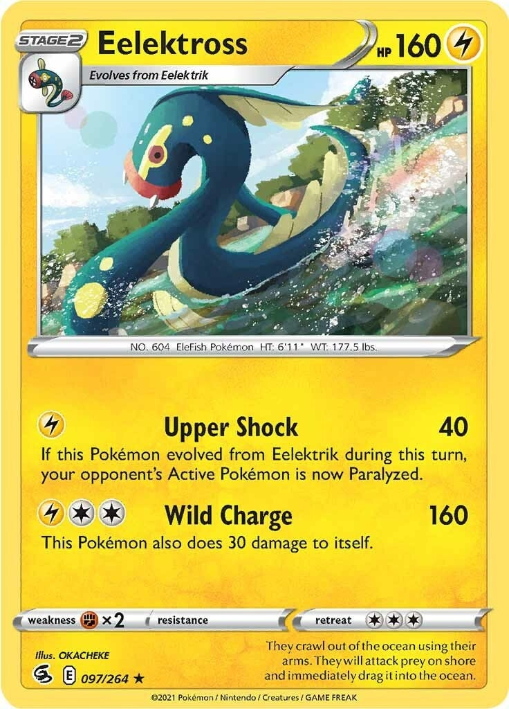 Image for Eelektross (SWSH08: Fusion Strike) (097/264) - Pokemon