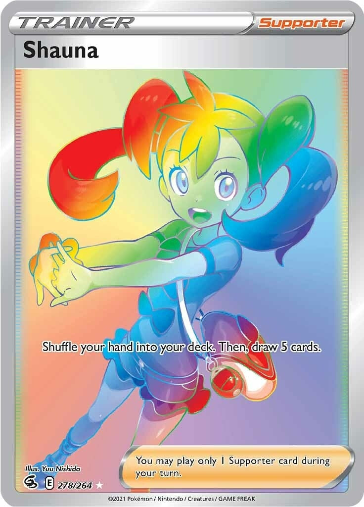 Image for Shauna (Secret) (SWSH08: Fusion Strike) (278/264) - Pokemon