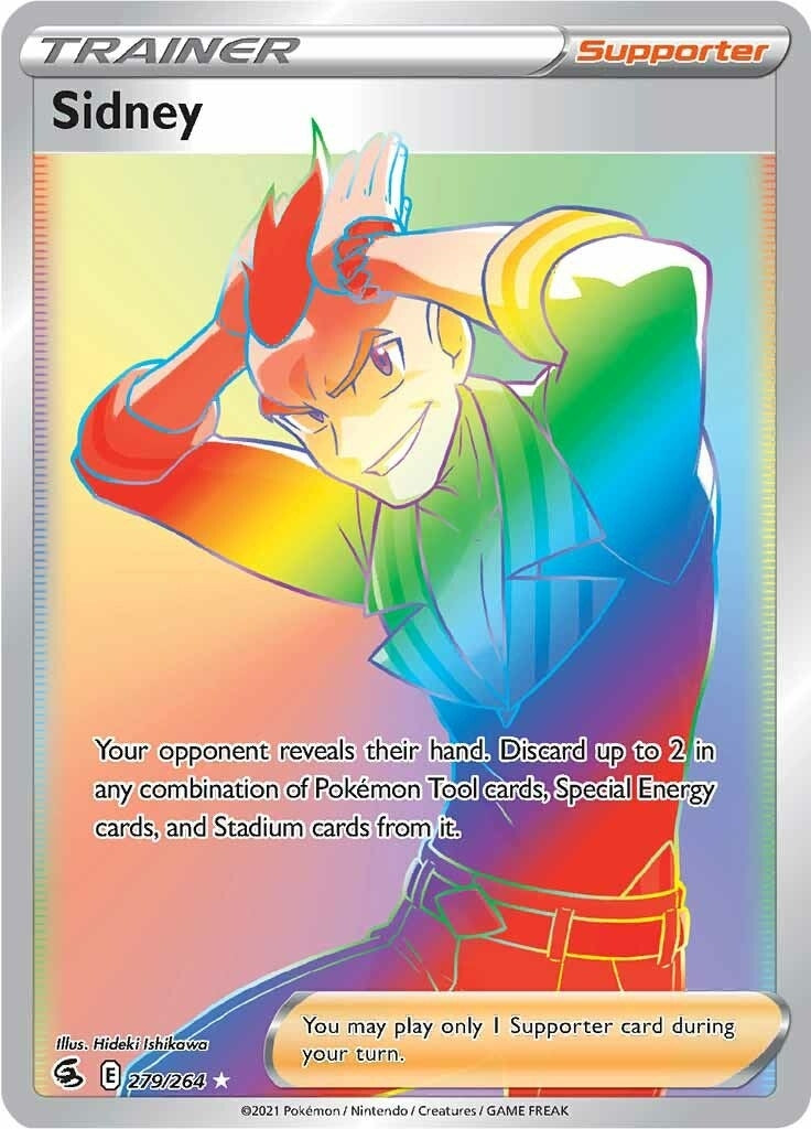 Image for Sidney (Secret) (SWSH08: Fusion Strike) (279/264) - Pokemon