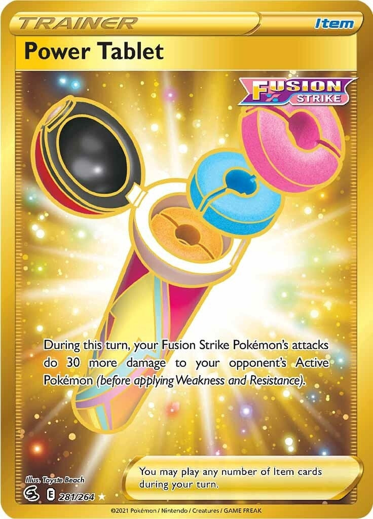 Image for Power Tablet (Secret) (SWSH08: Fusion Strike) (281/264) - Pokemon