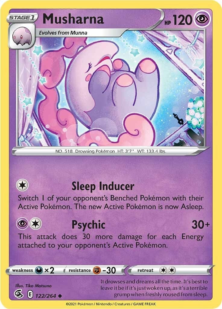 Image for Musharna (SWSH08: Fusion Strike) (122/264) - Pokemon