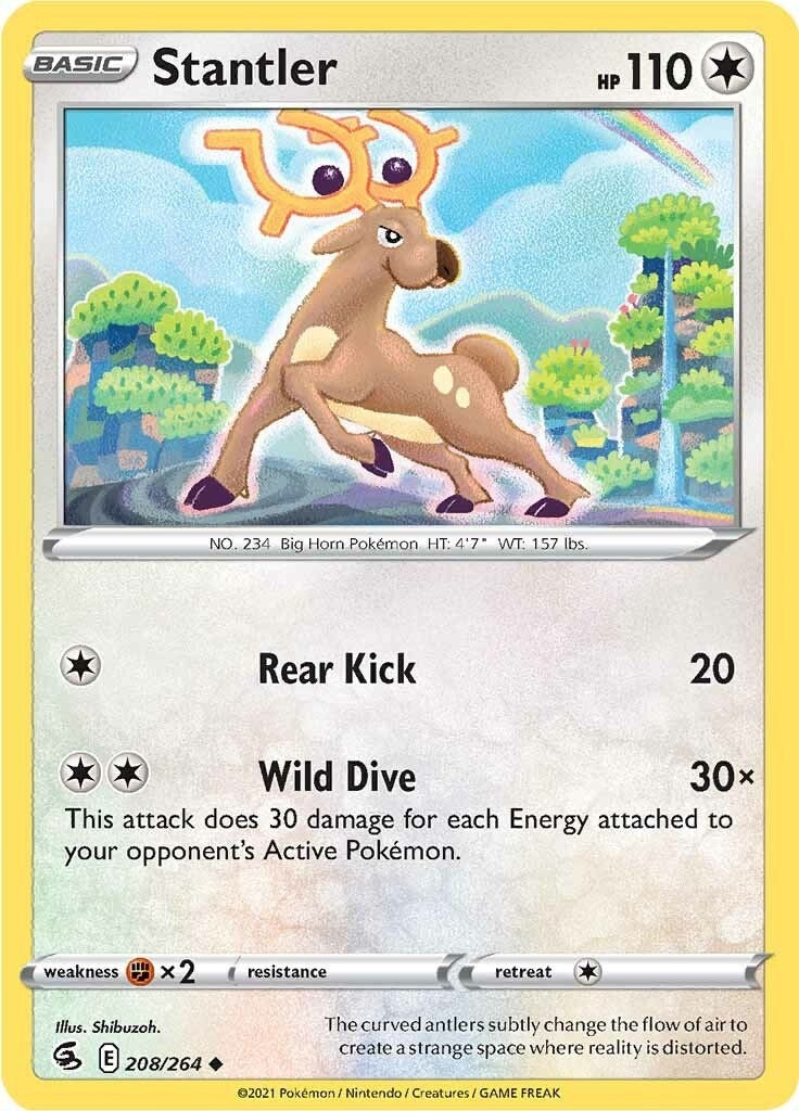 Image for Stantler (SWSH08: Fusion Strike) (208/264) - Pokemon