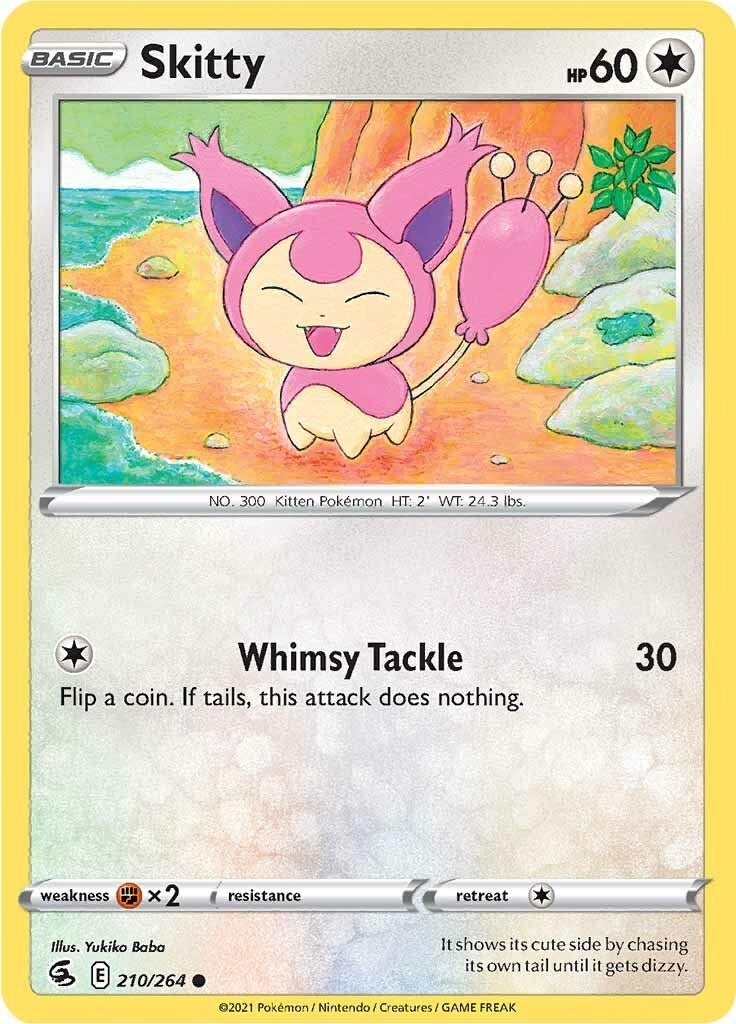 Image for Skitty (SWSH08: Fusion Strike) (210/264) - Pokemon
