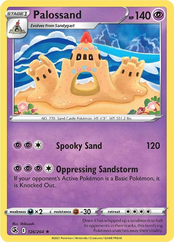 Image for Palossand (SWSH08: Fusion Strike) (126/264) - Pokemon