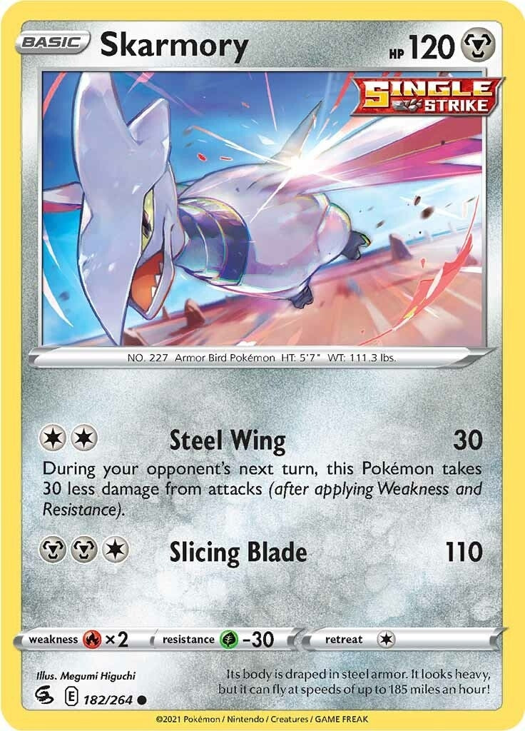 Image for Skarmory (SWSH08: Fusion Strike) (182/264) - Pokemon