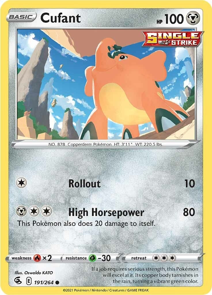 Image for Cufant (SWSH08: Fusion Strike) (191/264) - Pokemon
