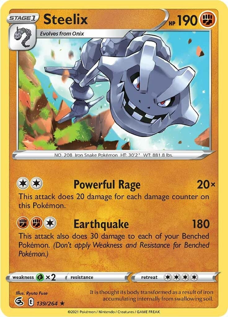 Image for Steelix (SWSH08: Fusion Strike) (139/264) - Pokemon