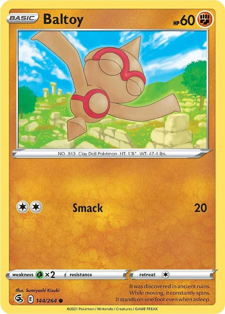 Image for Baltoy (SWSH08: Fusion Strike) (144/264) - Pokemon