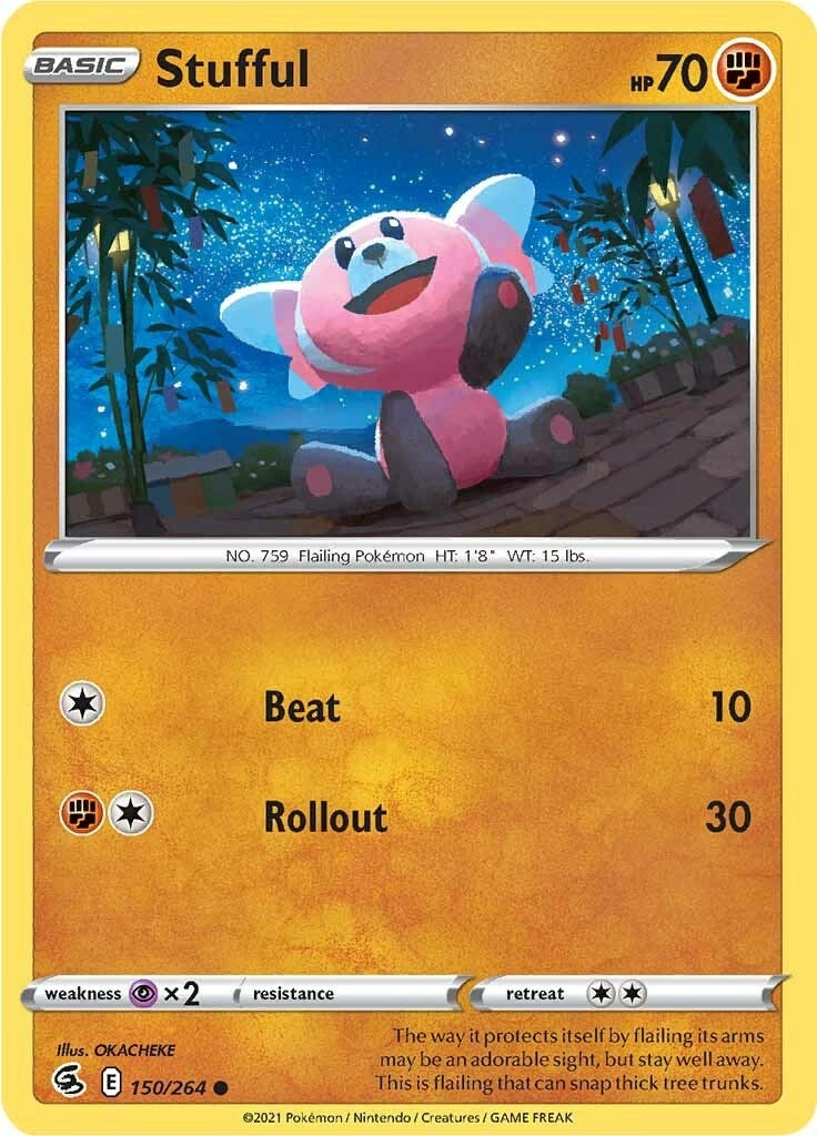 Image for Stufful (SWSH08: Fusion Strike) (150/264) - Pokemon