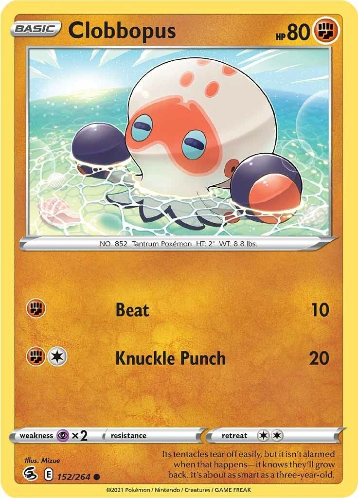Image for Clobbopus (SWSH08: Fusion Strike) (152/264) - Pokemon