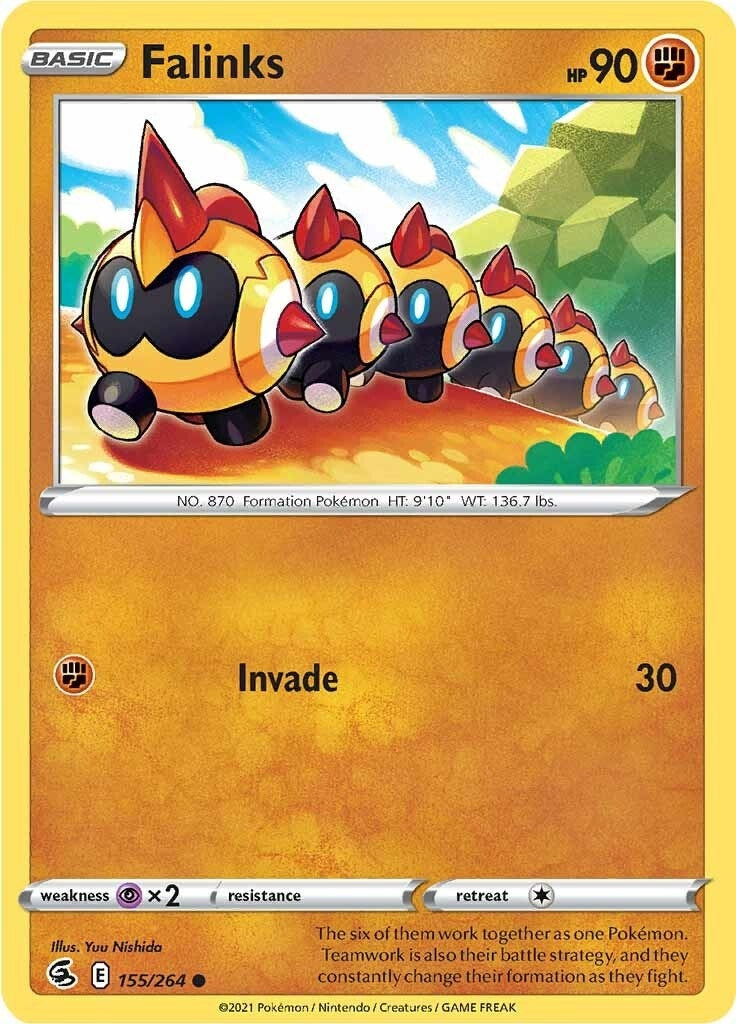 Image for Falinks (155) (SWSH08: Fusion Strike) (155/264) - Pokemon
