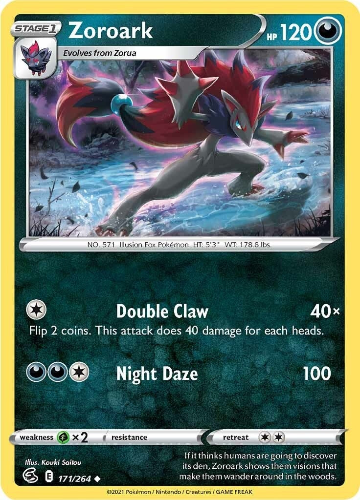 Image for Zoroark (SWSH08: Fusion Strike) (171/264) - Pokemon