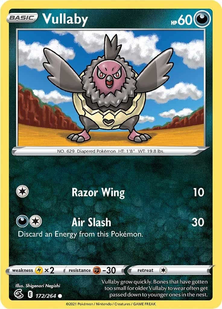 Image for Vullaby (SWSH08: Fusion Strike) (172/264) - Pokemon