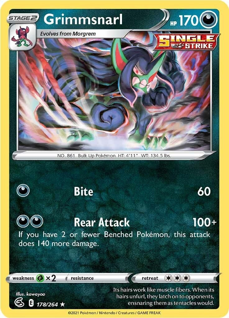 Image for Grimmsnarl (SWSH08: Fusion Strike) (178/264) - Pokemon