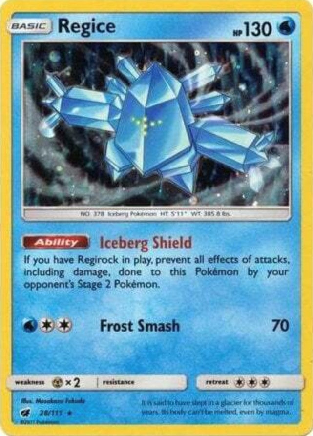 Image for Regice - 28/111 (Cosmos Holo) (SM Promos) (28/111) - Pokemon