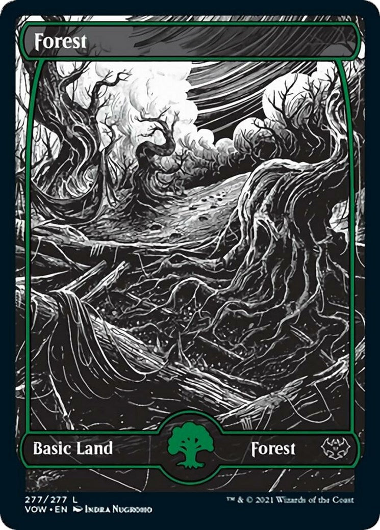 Image for Forest (277) (Innistrad: Crimson Vow) (277) - Magic: The Gathering
