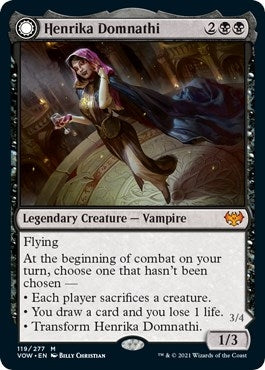Image for Henrika Domnathi (Innistrad: Crimson Vow) (119) - Magic: The Gathering