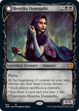 Image for Henrika Domnathi (Showcase) (Innistrad: Crimson Vow) (293) - Magic: The Gathering