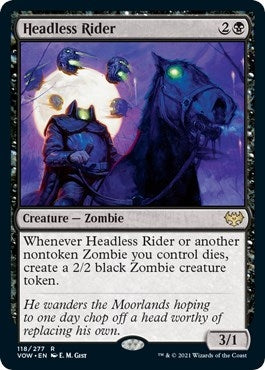 Image for Headless Rider (Innistrad: Crimson Vow) (118) - Magic: The Gathering