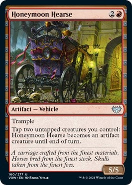 Image for Honeymoon Hearse (Innistrad: Crimson Vow) (160) - Magic: The Gathering
