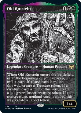 Image for Old Rutstein (Showcase) (Innistrad: Crimson Vow) (326) - Magic: The Gathering