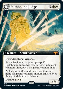 Image for Faithbound Judge (Extended Art) (Innistrad: Crimson Vow) (348) - Magic: The Gathering