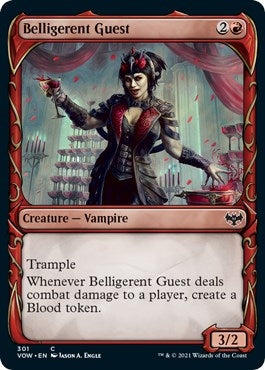 Image for Belligerent Guest (Showcase) (Innistrad: Crimson Vow) (301) - Magic: The Gathering
