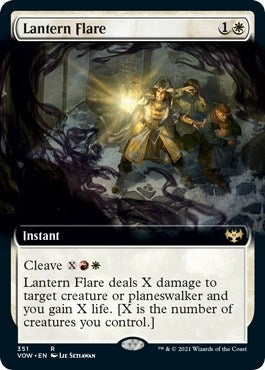 Image for Lantern Flare (Extended Art) (Innistrad: Crimson Vow) (351) - Magic: The Gathering