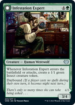 Image for Infestation Expert (Innistrad: Crimson Vow) (206) - Magic: The Gathering