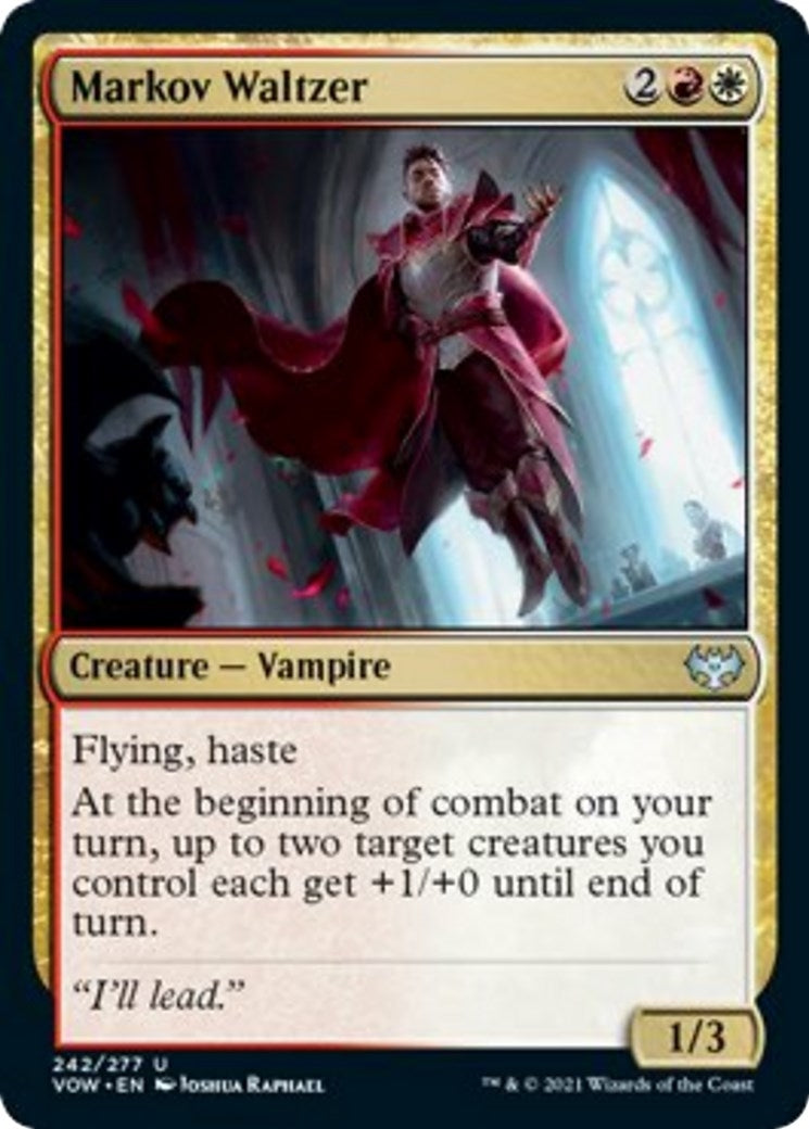 Image for Markov Waltzer (Innistrad: Crimson Vow) (242) - Magic: The Gathering