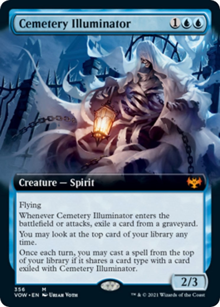 Image for Cemetery Illuminator (Extended Art) (Innistrad: Crimson Vow) (356) - Magic: The Gathering